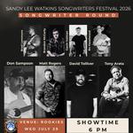 Sandy Lee Watkins Songwriters Festival 2026