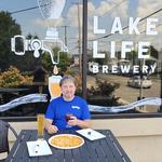 Mike Lucey at Lake Life Brewery