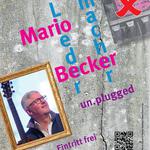 Mario Becker unplugged im Saloncafé 