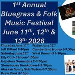 Bluegrass and folk music festival  2026