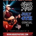 Logan Ryan Band LIVE at House Pasture Cattle Co - Concan, TX