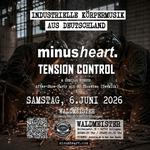 TENSION CONTROL MINUSHEART MOOGULATOR Solingen Industrielle Körpermusik aus Deutschland
