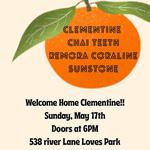 Welcome Home Clementine!