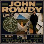 John Rowdy Live @ Aggieville Brewing Company