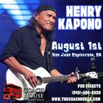  Henry Kapono at the Coach House 