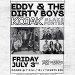 Eddy & The Dirty Boys Live On Tap @ Parsons Brewing Co. Beer Hall 