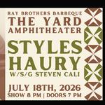 Styles Haury With Special Guest Steven Cali