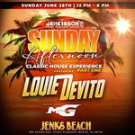 Louie DeVito's Sunday afternoon Classic House Experience @ Jenks