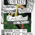 Leaving For Arizona @ Riot Printing - Knoxville, TN!