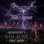 Metadeth Live at Rosemary's