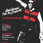 DAVE WARNER'S FROM THE SUBURBS FIFTY YEARS STRONG