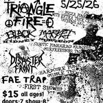 Triangle Fire/Black Market Kidney Surgeon/Disaster Front/Fae Trap