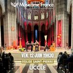 Concert à Uccle : Ravel, Bach, Vivaldi, Cantemir, Rachmaninov, Puccini, Saint-Saëns