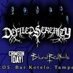 Defiled Serenity / Crimson Day / BloodRedNails @Bar Kotelo, Tampere