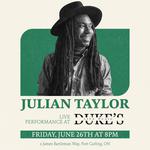 Julian Taylor Live