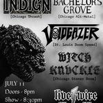 Indign, Bachelor's Grove, Voidgazer, Witch Knuckle 