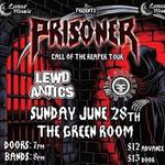 PRISONER Call Of The Reaper Tour with LEWD ANTICS
