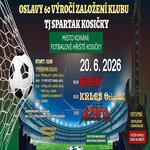 OSLAVY 60. VÝROČÍ ZALOŽENÍ TJ SPARTAK KOSIČKY / Alžběta + Krleš original + Artery