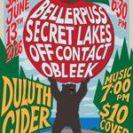 Dulth Cider presents: Bellerpuss, Secret Lakes, OFF CONTACT, Obleek