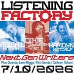 Listening Factory - Next Gen Writers