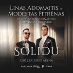 Linas Adomaitis ir Modestas Pitrėnas su Lietuvos nacionaliniu simfoniniu orkestru | SOLIDU