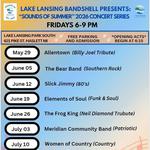 OPENING @ Lake Lansing Bandshell