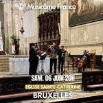Concert à Bruxelles : Ravel, Vivaldi, Tchaikovsky, Taffanel, Bizet, Aznavour, Saint-Saëns,