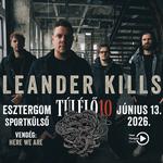 Leander Kills - Esztergom / Sportkülső - vendég: Here We Are