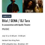 Central Park SummerStage 2026