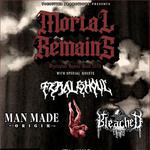 Mortal Remains "Dystopian Hymns" Tour - Support 