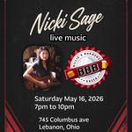 Nicki Sage at Billie's Burgers and Beers 