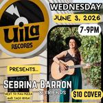 Sebrina Barron LIVE @Uila Records