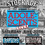 STOCKADE : ADOLESCENTS, RAPTORS, BATTLE FLASK