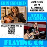 Songwriter Concert Series w Erin Enderlin