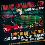 Tommy Emmanuel CGP live in Lausanne with Vincent Schmidt