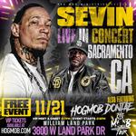 MOB TOUR - SEVIN LIVE CONCERT - SACRAMENTO, CA