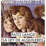 Pato Lange + La Ley de Alquileres en  La La Lá (Ortúzar)