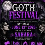 June 13, Goth Festival 2026