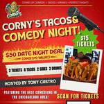 Corny's Taco & Comedy Night