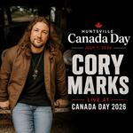 Cory Marks plays Canada Day @ Muskoka Heritage Place (Huntsville, ON)