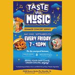 Melissa Quinn Fox Trio live at Taste the Music Summer Concert Series 