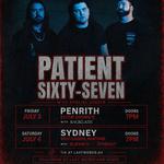 Last Words Presents | Patient Sixty-Seven w Backlash | Penrith Emo Night