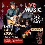 Live Music @ Red Bicycle Hall - Tim Wolf Band with Jimmy Davis