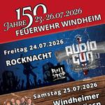 150 Jahre Freiwillige Feuerwehr Windheim Rocknacht 