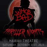 Thriller Nights @ Hawaii Theatre
