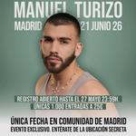 MANUEL TURIZO EN CONCIERTO MADRID