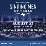 Singing Men at Sunnyvale First Baptist Church Concert