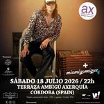 Ken Stringfellow at Terraza Ambigú Axerquía, Córdoba July 18 2026
