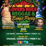 Lovers Rock Reggae & Bingo Party