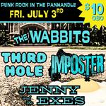 PUNK ROCK IN THE PANHANDLE w/Jenny and the Exes + Imposter (GA) + The Wabbits + Third Hole
